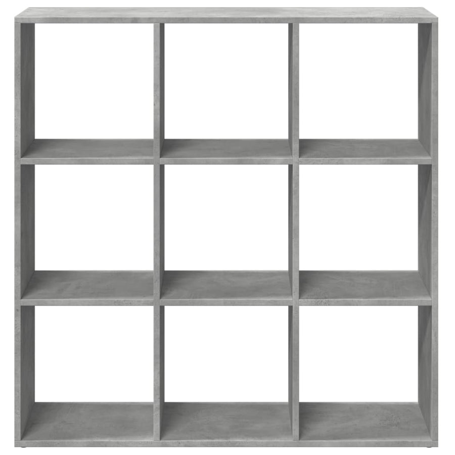 Kamerscherm / Boekenkast 102X29X103,5 Cm Hout Betongrijs 102 cm