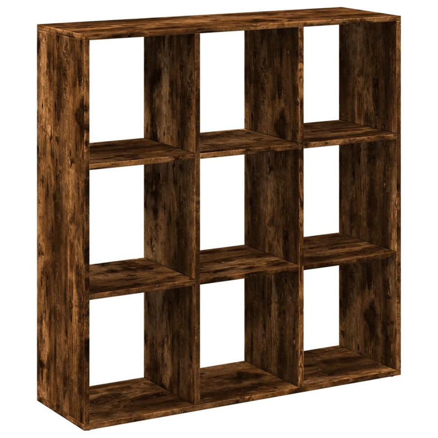 Kamerscherm / Boekenkast 102X29X103,5 Cm Hout Gerookt Eiken 102 cm