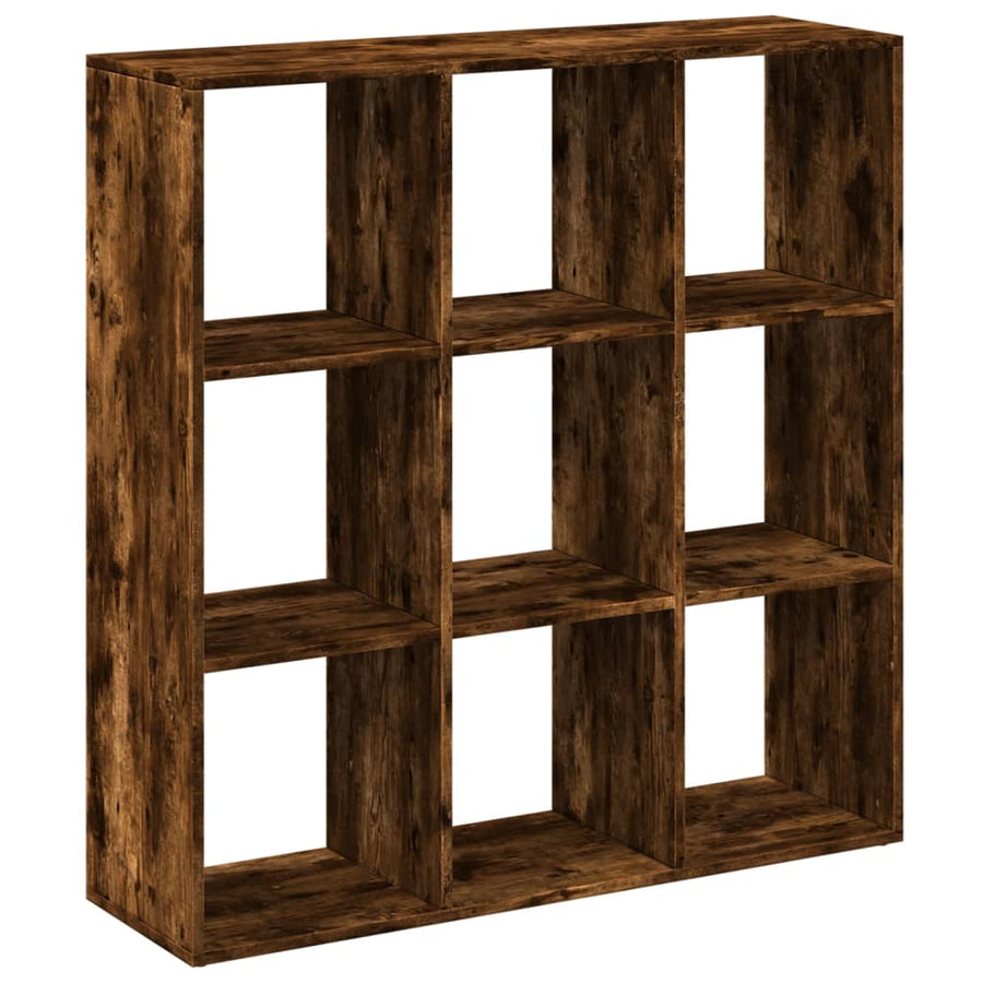 Kamerscherm / Boekenkast 102X29X103,5 Cm Hout Gerookt Eiken 102 cm