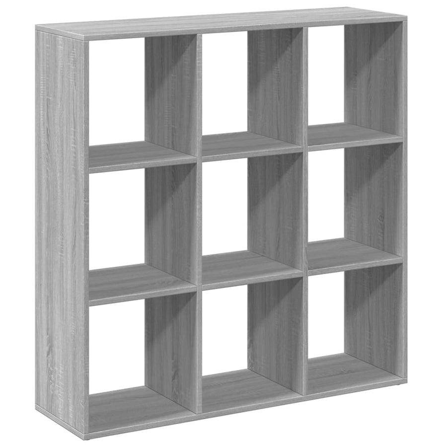 Kamerscherm / boekenkast 102x29x103,5 cm hout grijs sonoma