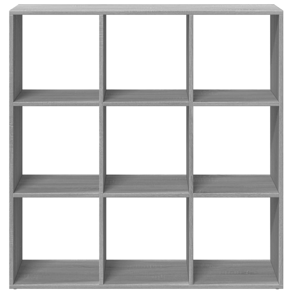 Kamerscherm / boekenkast 102x29x103,5 cm hout grijs sonoma