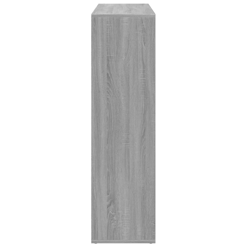 Kamerscherm / boekenkast 102x29x103,5 cm hout grijs sonoma