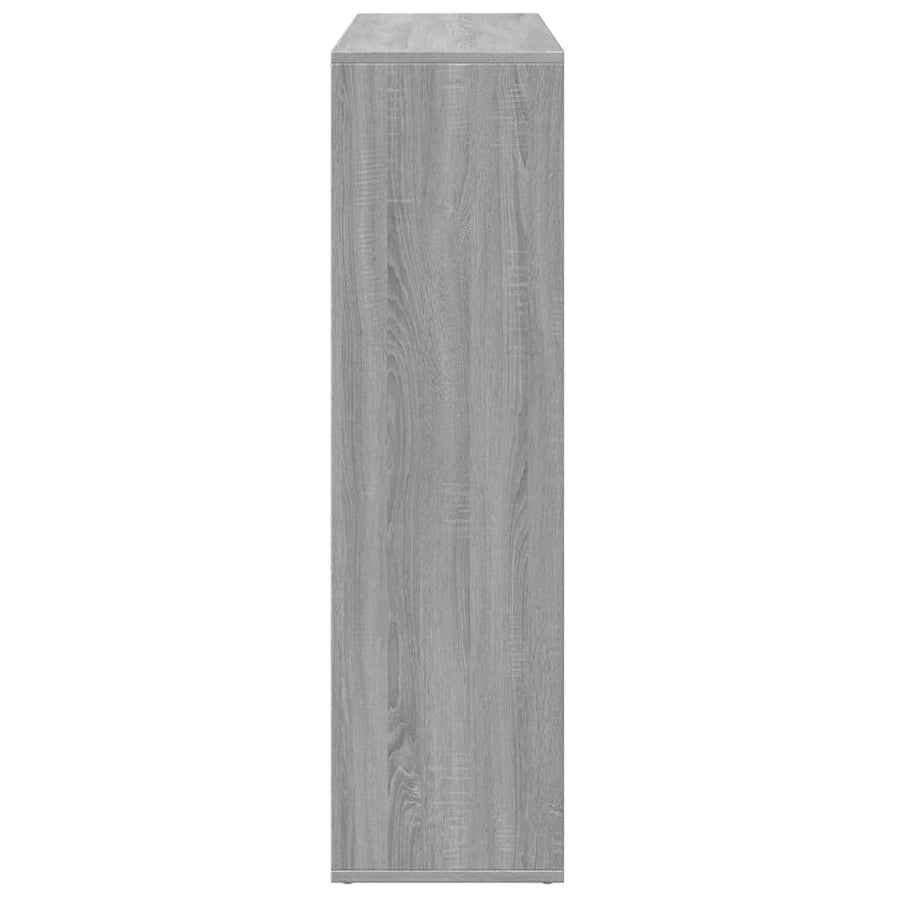 Kamerscherm / boekenkast 102x29x103,5 cm hout grijs sonoma
