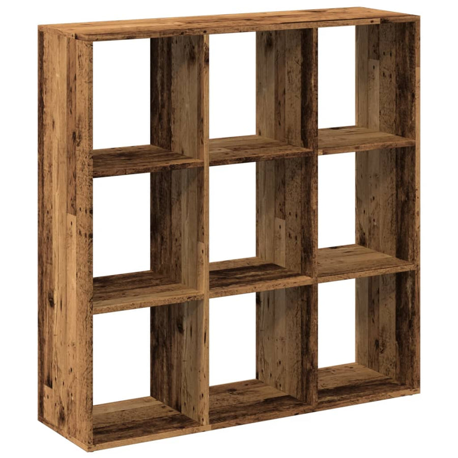 Kamerscherm / Boekenkast 102X29X103,5 Cm Hout Kleurig Oud Hout 102 cm