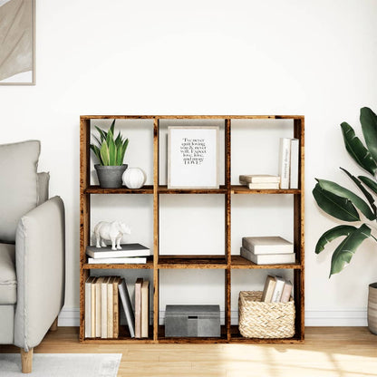 Kamerscherm / Boekenkast 102X29X103,5 Cm Hout Kleurig Oud Hout 102 cm