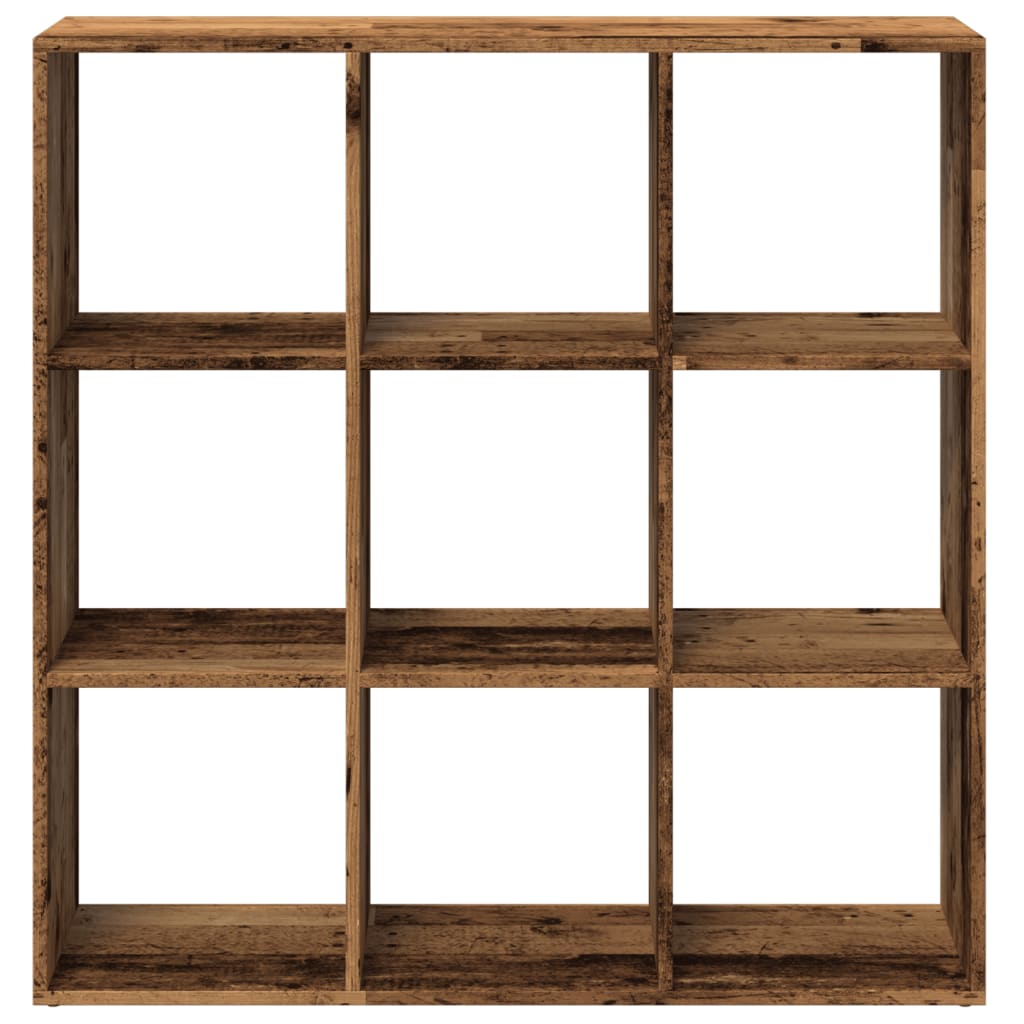 Kamerscherm / Boekenkast 102X29X103,5 Cm Hout Kleurig Oud Hout 102 cm