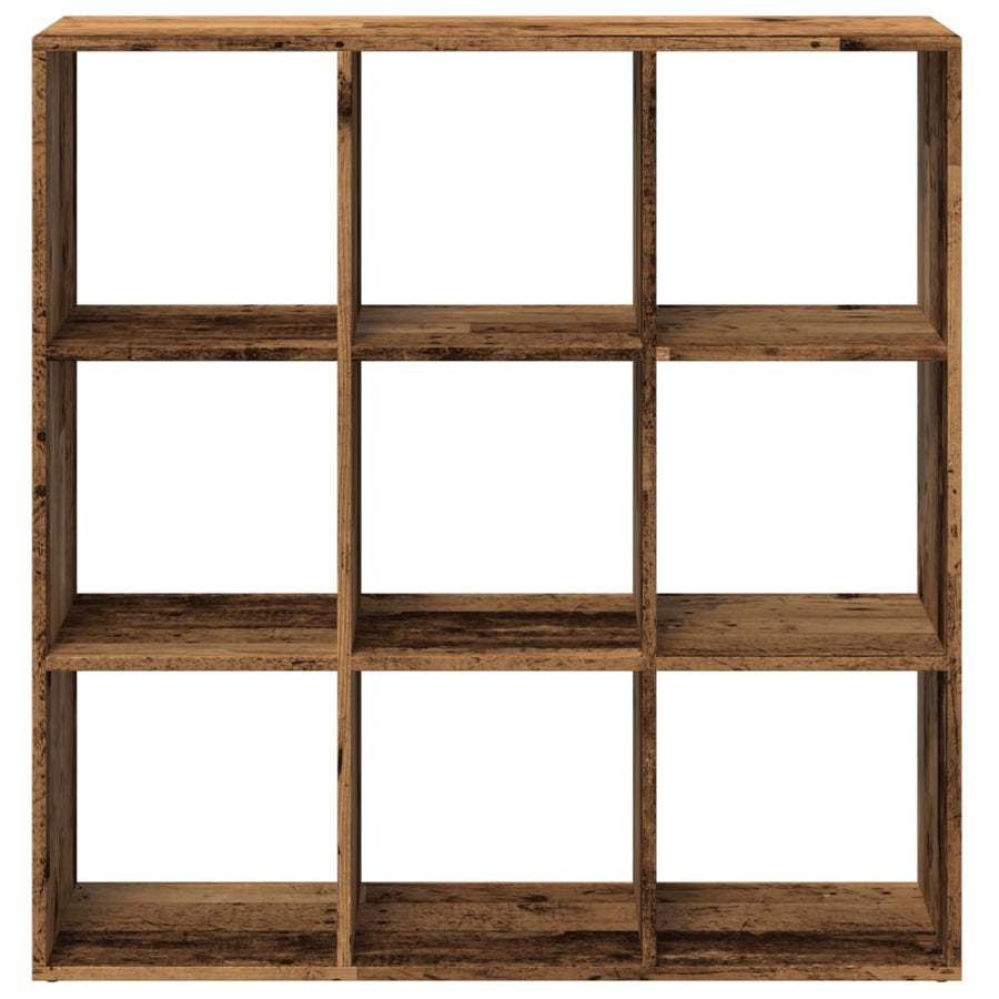 Kamerscherm / Boekenkast 102X29X103,5 Cm Hout Kleurig Oud Hout 102 cm