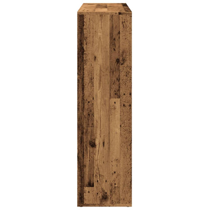 Kamerscherm / Boekenkast 102X29X103,5 Cm Hout Kleurig Oud Hout 102 cm