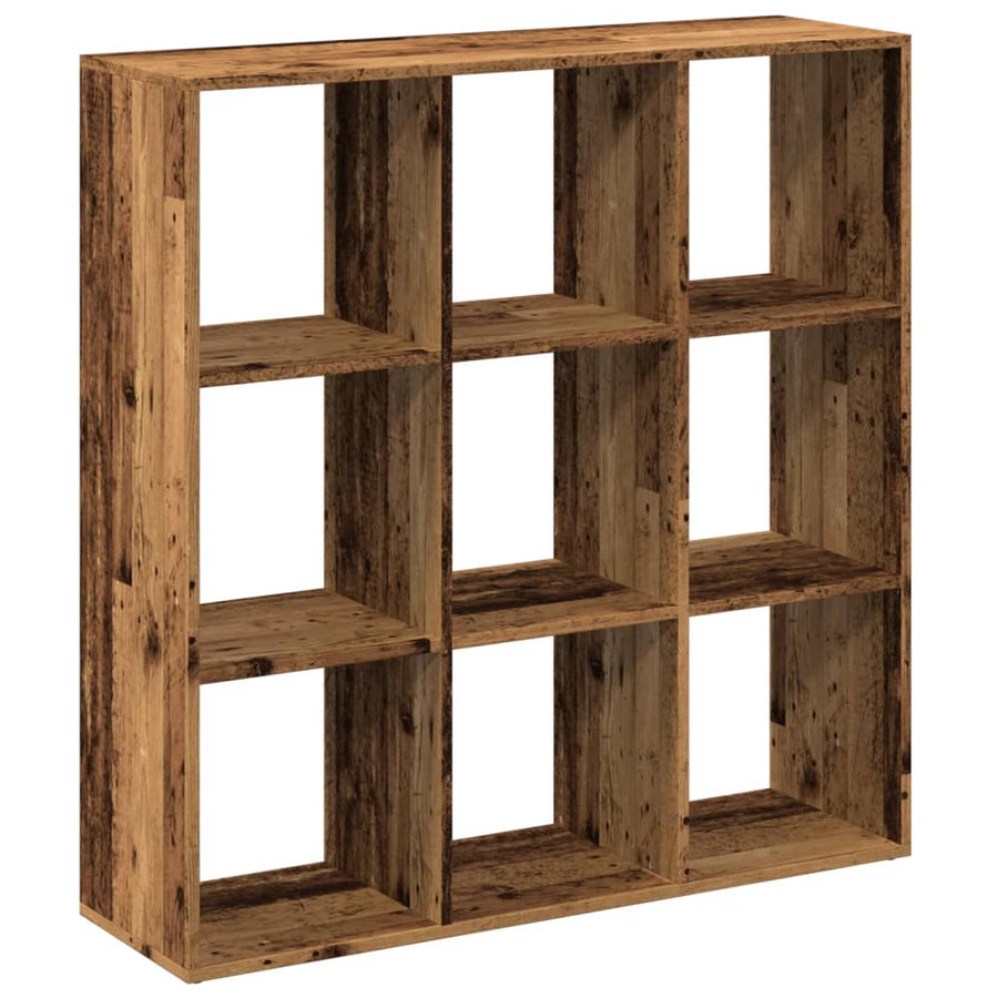 Kamerscherm / Boekenkast 102X29X103,5 Cm Hout Kleurig Oud Hout 102 cm