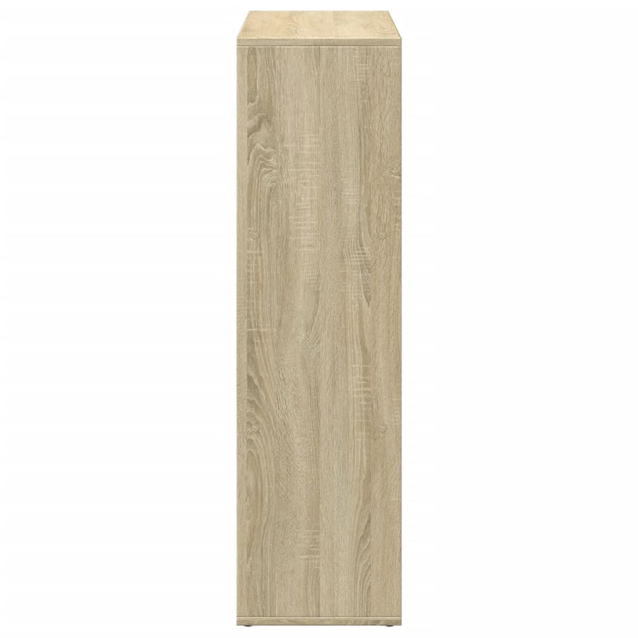 Kamerscherm / boekenkast 102x29x103,5 cm hout sonoma eikenkleur