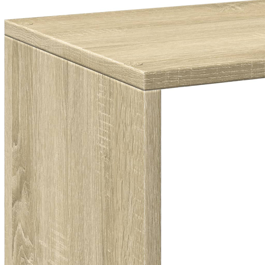 Kamerscherm / boekenkast 102x29x103,5 cm hout sonoma eikenkleur
