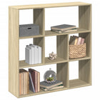 Boekenkast kamerscherm 102x29x103,5 cm hout sonoma eiken