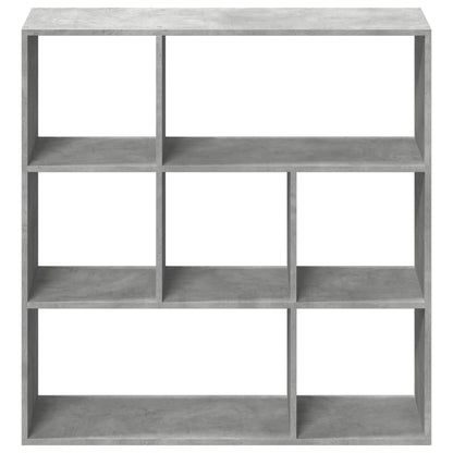 Kamerscherm / boekenkast 102x29x103,5 cm hout betongrijs