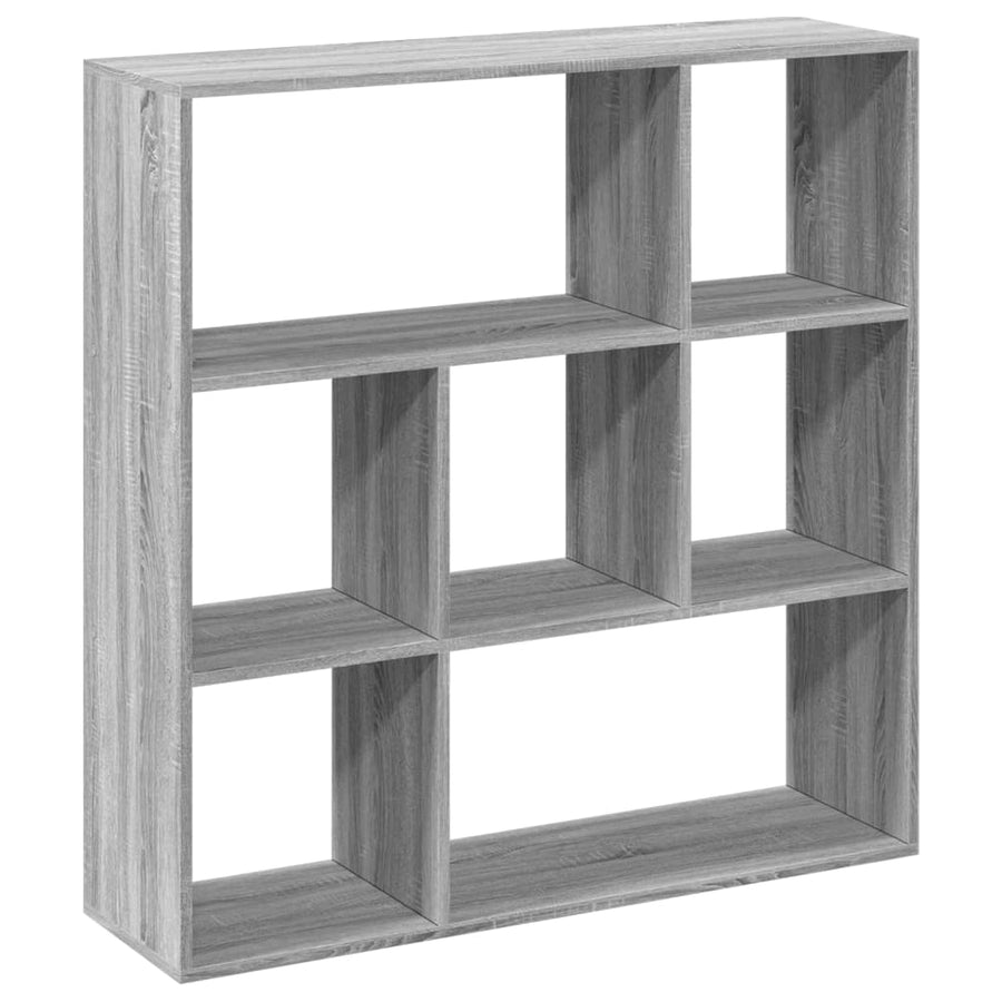 Kamerscherm / boekenkast 102x29x103,5 cm hout grijs sonoma