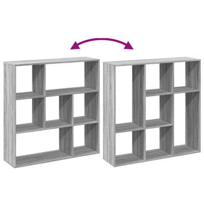 Kamerscherm / boekenkast 102x29x103,5 cm hout grijs sonoma