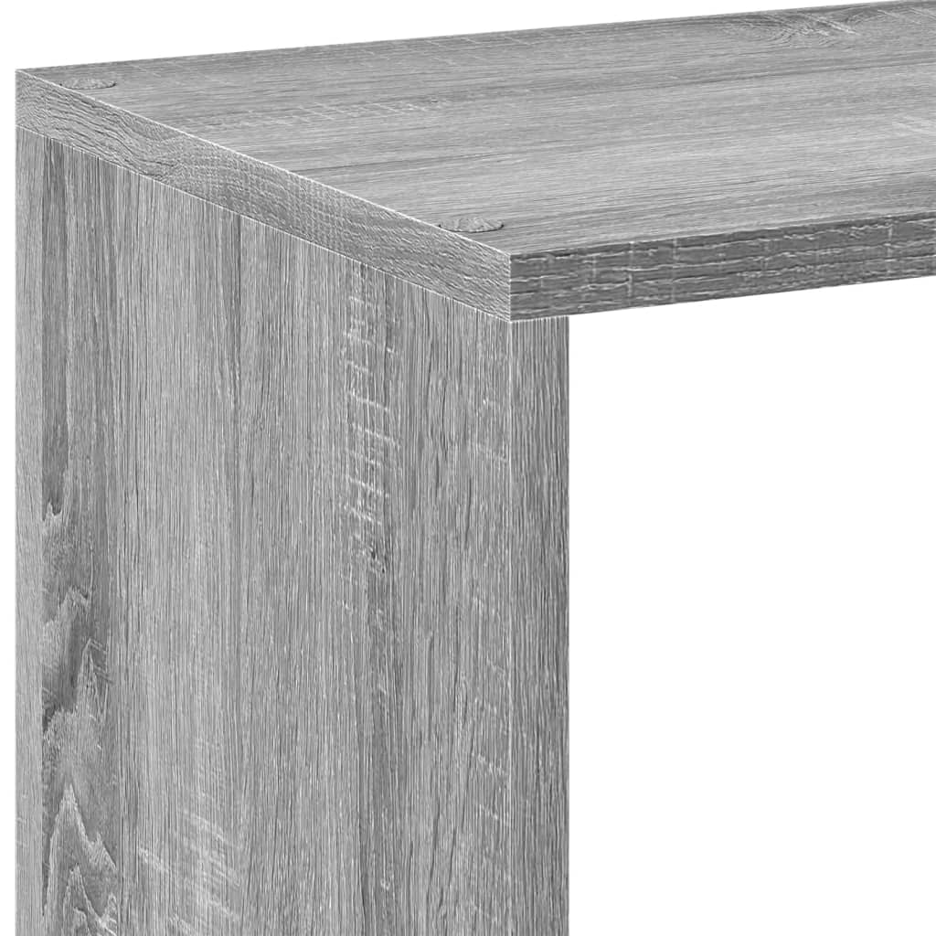Kamerscherm / boekenkast 102x29x103,5 cm hout grijs sonoma
