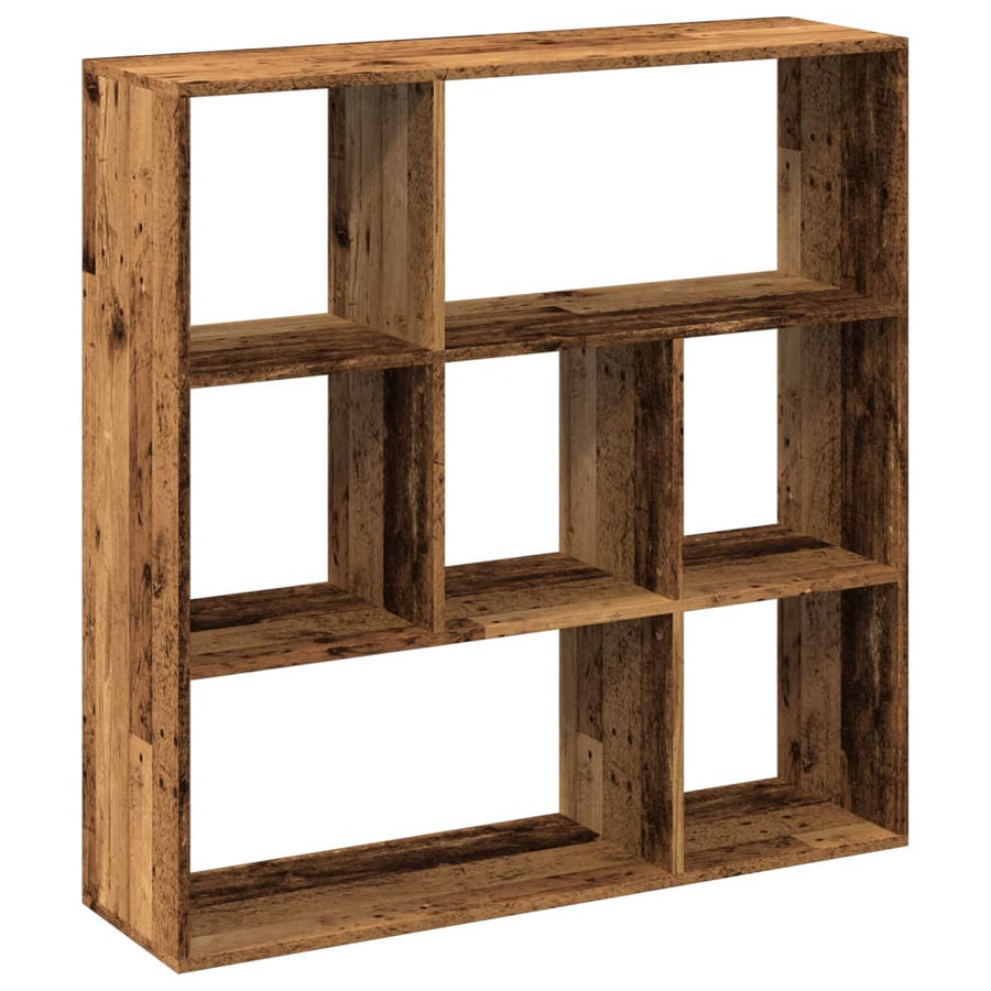 Kamerscherm / Boekenkast 102X29X103,5 Cm Hout Kleurig Oud Hout 102 cm