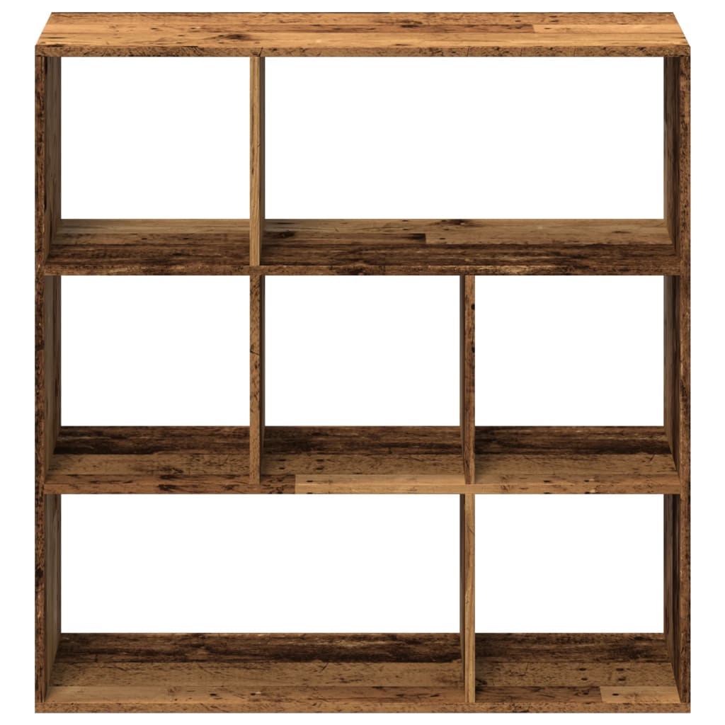 Kamerscherm / Boekenkast 102X29X103,5 Cm Hout Kleurig Oud Hout 102 cm