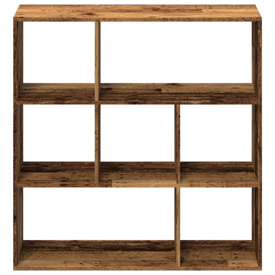 Kamerscherm / Boekenkast 102X29X103,5 Cm Hout Kleurig Oud Hout 102 cm