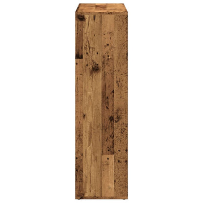 Kamerscherm / Boekenkast 102X29X103,5 Cm Hout Kleurig Oud Hout 102 cm