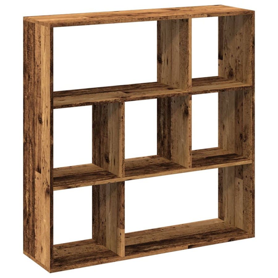 Kamerscherm / Boekenkast 102X29X103,5 Cm Hout Kleurig Oud Hout 102 cm