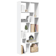 Boekenkast kamerscherm 67x25x161,5 cm bewerkt hout wit