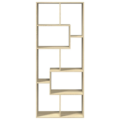 Kamerscherm / boekenkast 67x25x161,5 cm hout sonoma eikenkleur