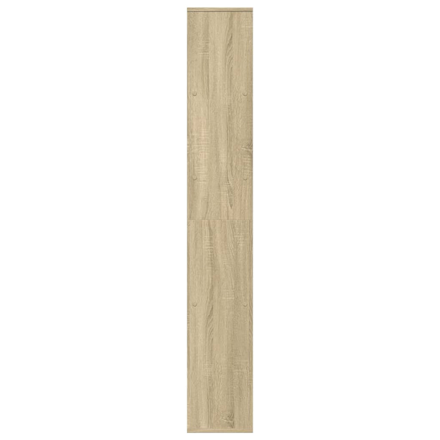 Kamerscherm / boekenkast 67x25x161,5 cm hout sonoma eikenkleur