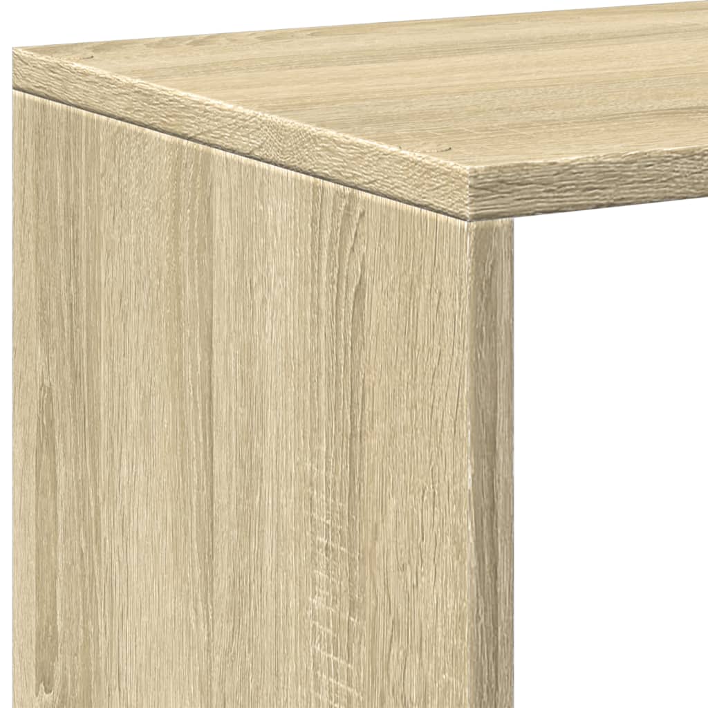 Kamerscherm / boekenkast 67x25x161,5 cm hout sonoma eikenkleur