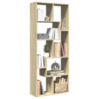 Boekenkast kamerscherm 67x25x161,5 cm sonoma eiken