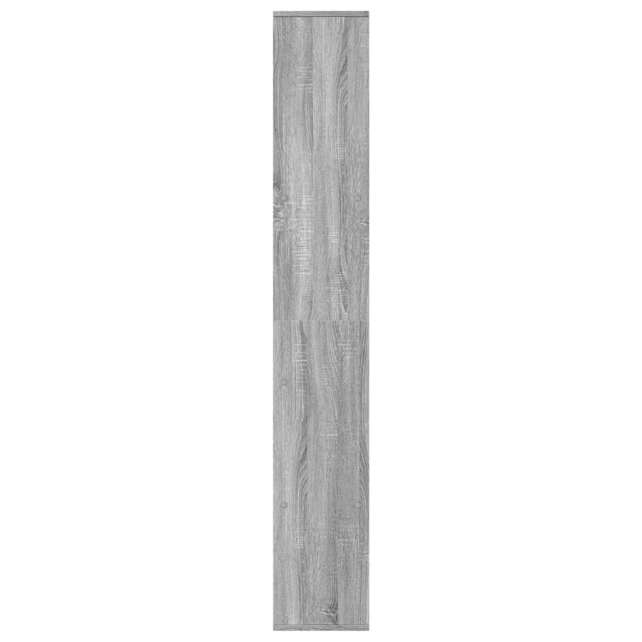 Kamerscherm / boekenkast 67x25x161,5 cm hout grijs sonoma eiken