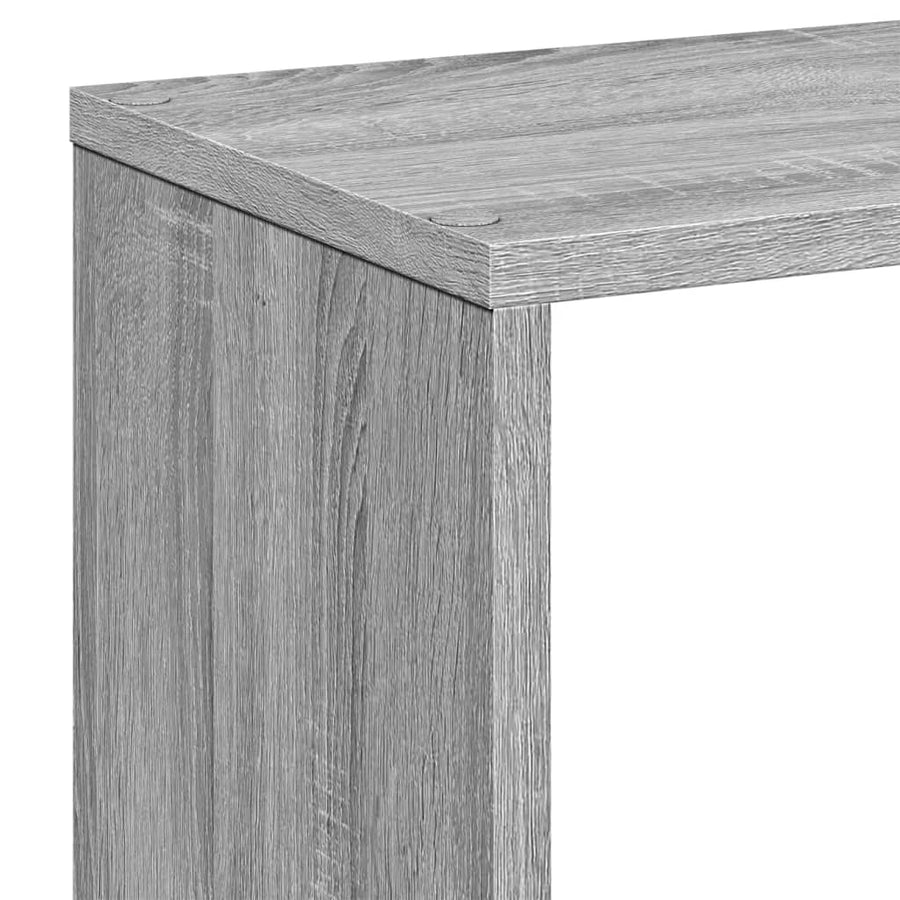 Kamerscherm / boekenkast 67x25x161,5 cm hout grijs sonoma eiken