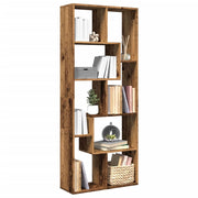 Boekenkast kamerscherm 67x25x161,5 cm oud hout