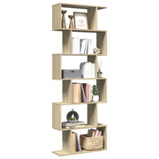 Boekenkast kamerscherm 70x24x193 cm sonoma eiken