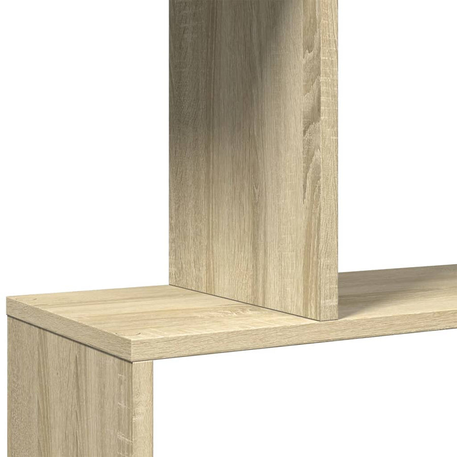 Kamerscherm / boekenkast 5-laags 70x24x161 cm hout sonoma eiken