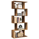 Boekenkast kamerscherm 70x24x161 cm oud hout