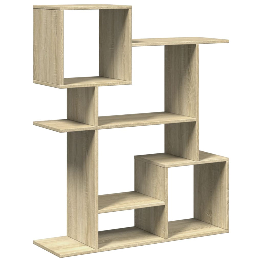 Kamerscherm / boekenkast 92x29x112 cm hout sonoma eikenkleur