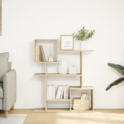 Kamerscherm / boekenkast 92x29x112 cm hout sonoma eikenkleur