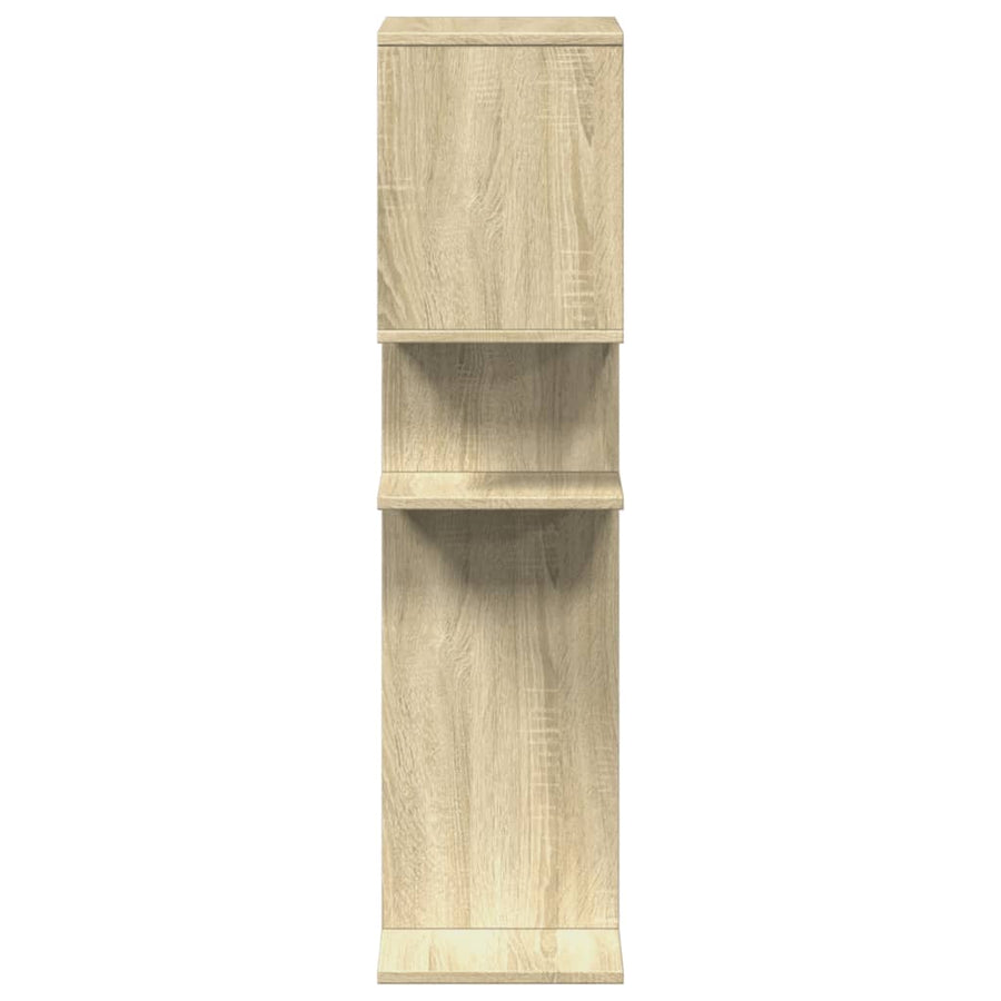 Kamerscherm / boekenkast 92x29x112 cm hout sonoma eikenkleur