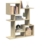 Room divider / bookcase 92x29x112 cm Sonoma oak-coloured wood