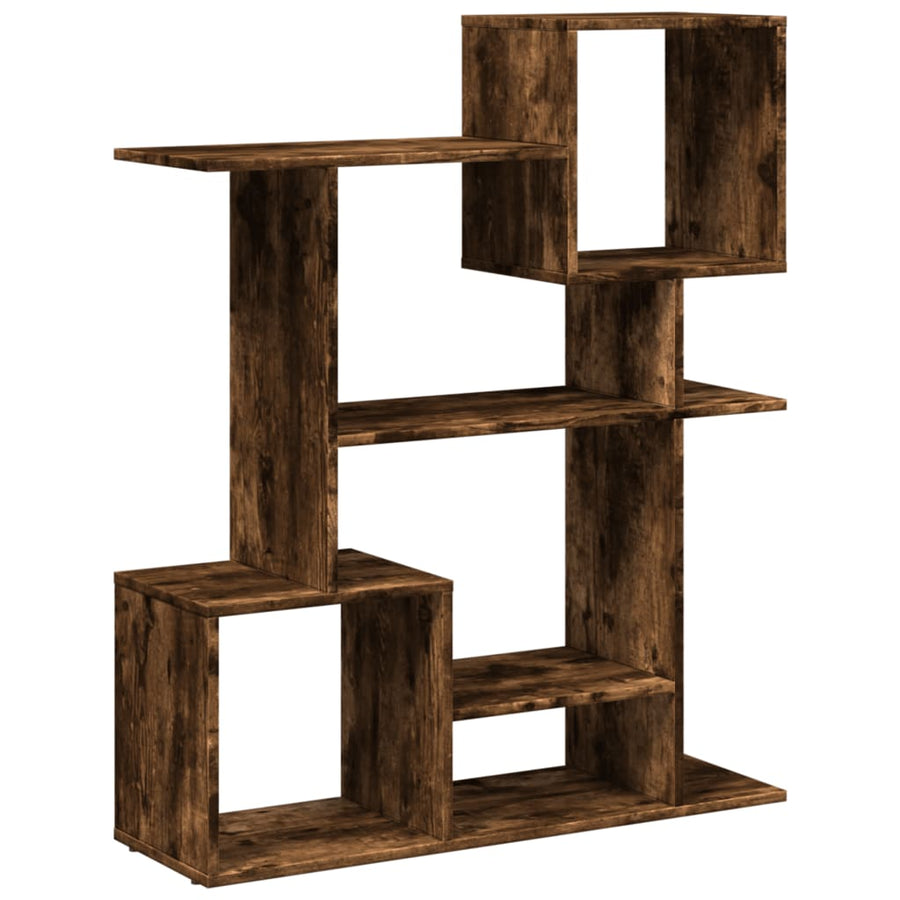 Kamerscherm / boekenkast 92x29x112 cm hout gerookt eiken