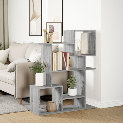 Kamerscherm / boekenkast 92x29x112 cm hout grijs sonoma