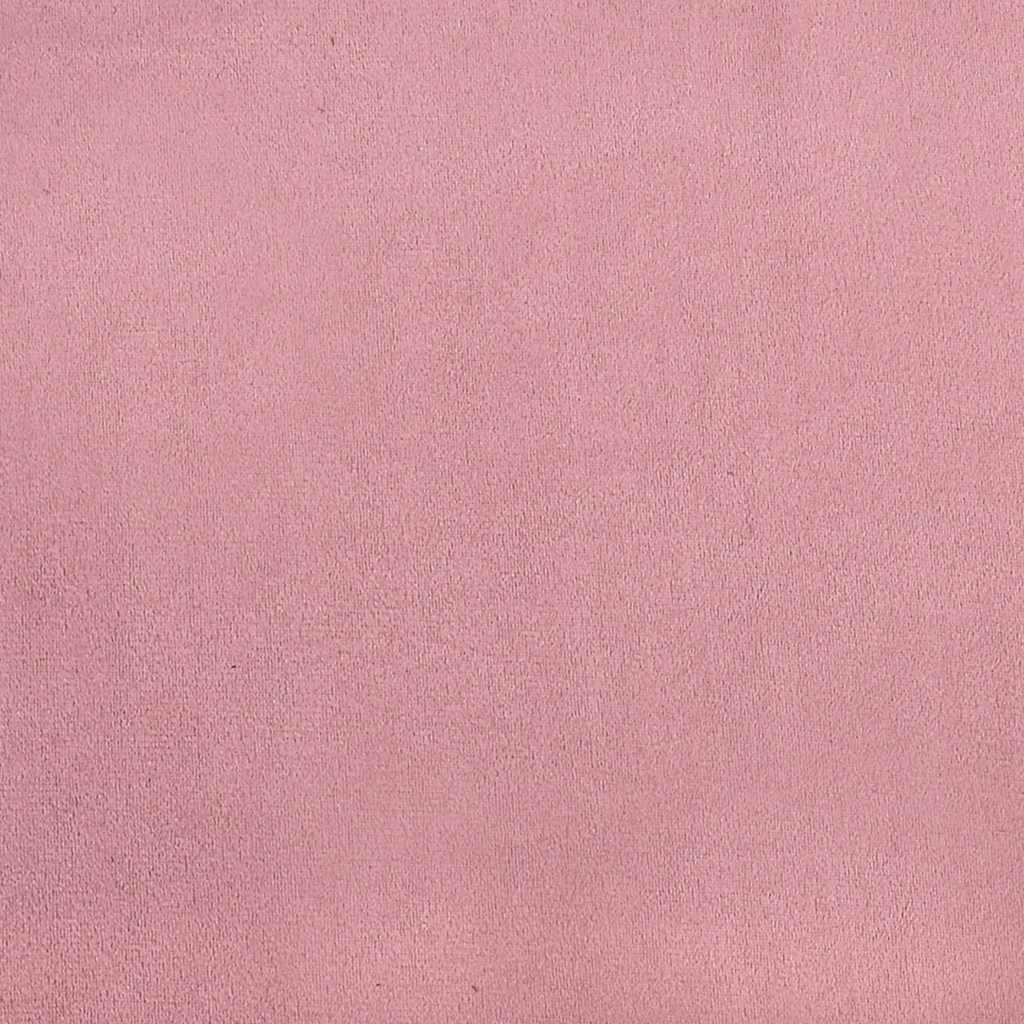 Bedframe zonder matras 80x210 cm fluweel roze