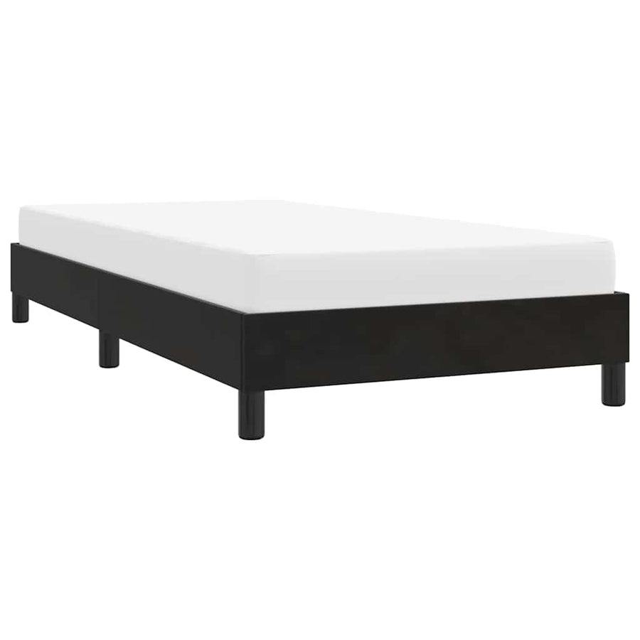 Bedframe zonder matras 90x210 cm fluweel zwart