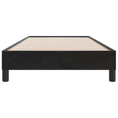 Bedframe zonder matras 90x210 cm fluweel zwart