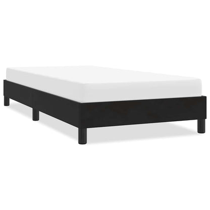 Bedframe zonder matras 90x210 cm fluweel zwart