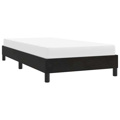 Bedframe zonder matras 100x210 cm fluweel zwart