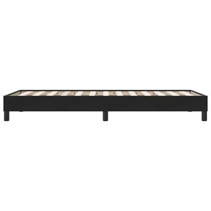 Bedframe zonder matras 100x210 cm fluweel zwart