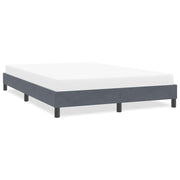 Bedframe 140x210 cm fluweel donkergrijs