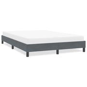 Bed frame without mattress 160x210 cm velvet dark grey